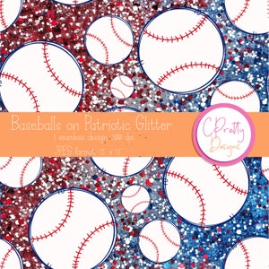 Baseball seamless pattern repeating file for fabric printing baseball seamless digital pattern for commercial use baseball pattern retro