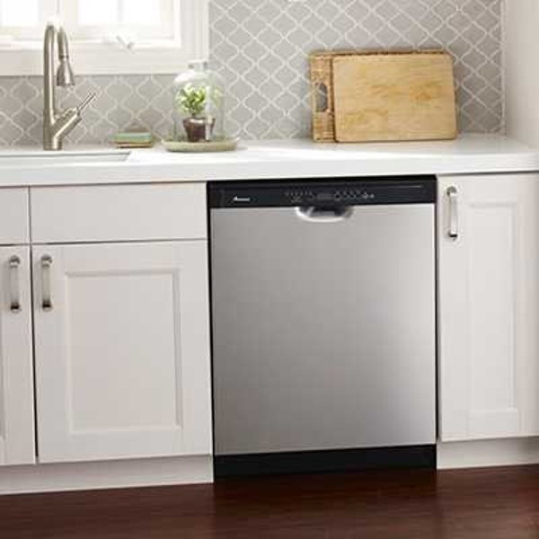 Magnetic Non-Brushed Stainless Steel Dishwasher Cover Skin