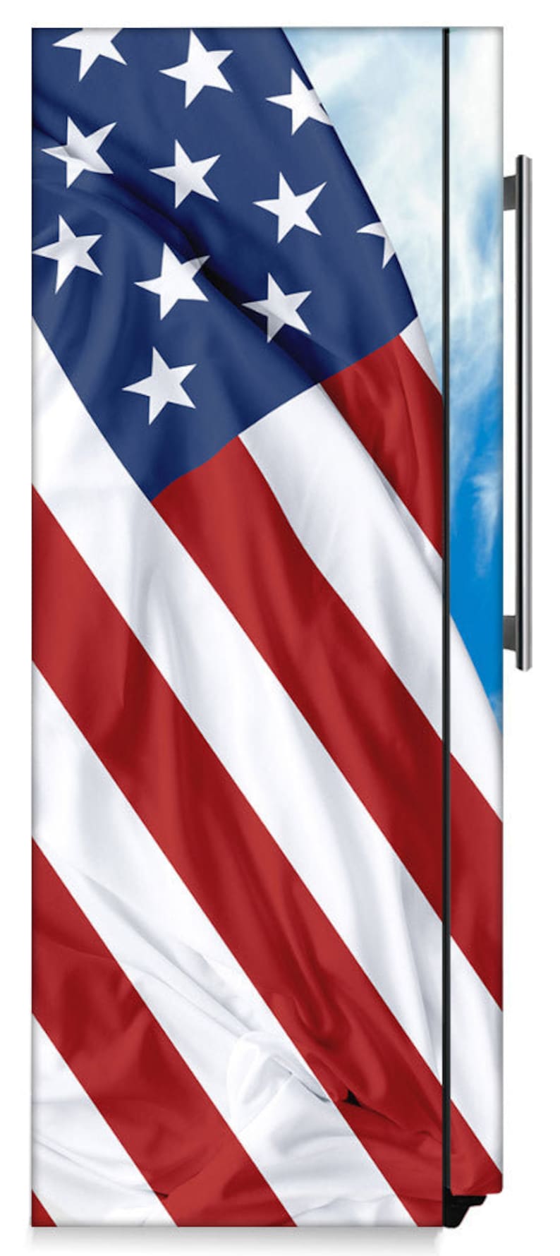 Majestic USA Flag Refrigerator Cover Skin Panel Wrap Etsy