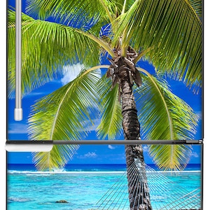 Magnetic Perfect Palm Tree Fridge Cover Skin