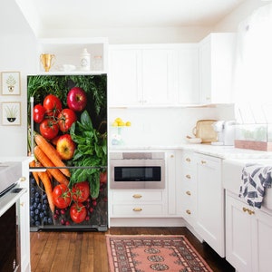 The Retro Collection Magnetic Fridge Skin Cover, Tiled Pattern, LOTS of  Colors Give That Old Refrigerator Some New Life FREE SHIPPING 