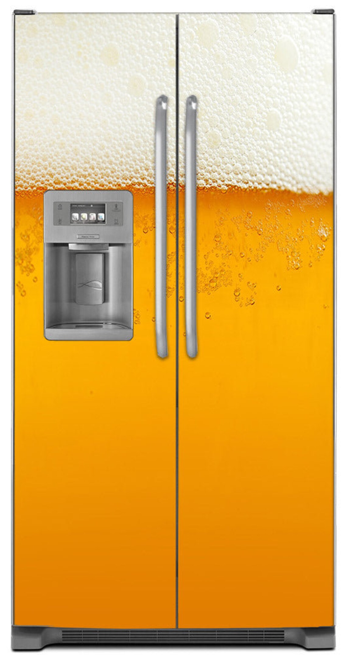 Beer Refrigerator Cover Skin Etsy