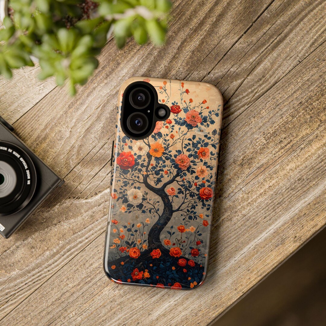 Tree Phone Case | Adorable William Morris Inspired Cottagecore Tough ...