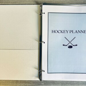 Printable Hockey Planner, Fillable PDF, Sports Calendar, Sports Planner ...