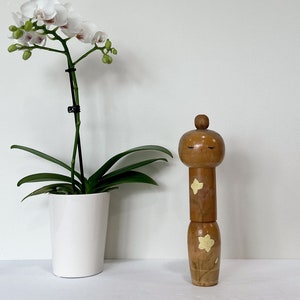 Vintage Creative Kokeshi By Award-Winning Kishi Sadao (1932-1998) 9” Free Shipping