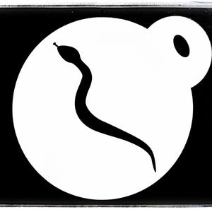 0369 Snake Silhouette Coffee Stencil Mylar 190GSM A5 A4 Size Cake Craft Duster Tattoo Face Painting Spray Paint Airbrush Reusable