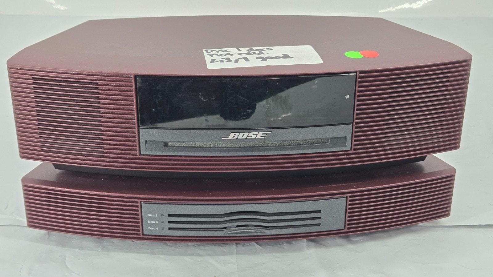 Maroon Bose Wave Radio Bose Wave Music System III Limited Edition