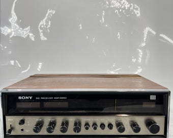 Sony SQR-6650 SQ Receiver Made in Japan Tested Working
