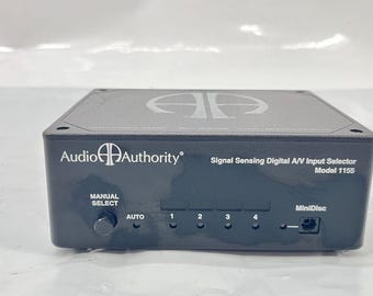 Audio Authority Model 1155 Signal Sensing Digital Input Selector Unit