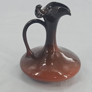 Jarra de cerámica artística ROOKWOOD con esmalte estándar de 5,5 pulgadas, EDITH FELTON, 715E