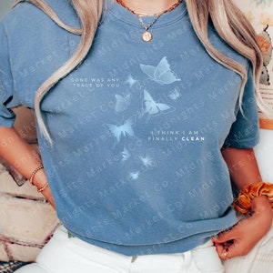 Clean Butterfly Tee | Inspired by Taylor's 1989 | Comfort Colors