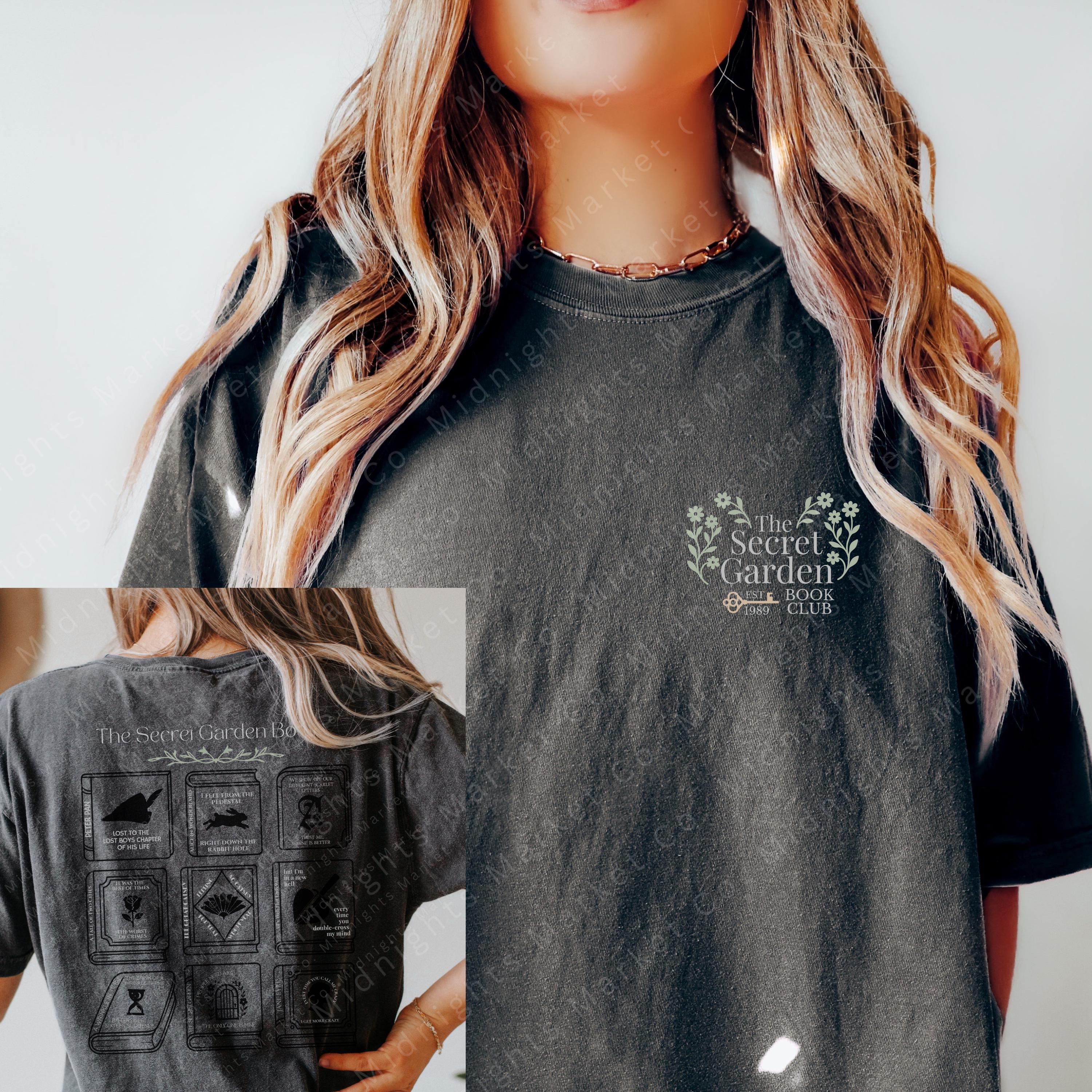 Women's T-Shirts [Out of Print] Frances Hodgson Burnett / The Secret Garden Women's Tee 2 (Indigo) Out of Print] フランシス・ホジソン・バーネット / 秘密の花園
