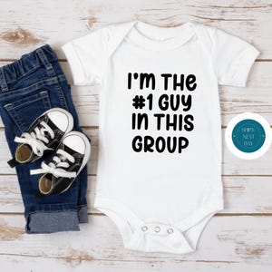 Im the Number One Guy Onesie® | Cute Funny Baby Onesie® | Baby Shower Gift