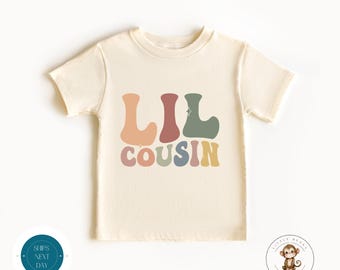 Lil Cousin Boho Kids Shirt | Little Cousin Matching Onesie® | Family Cousin Sweatshirt