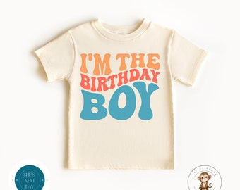 Im The Birthday Boy Kids Tshirt | Custom Retro Birthday Toddler Tshirt | Cute Kids Gift | Boys Birthday Onesie®