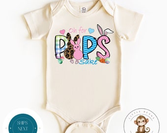 Oh For Peeps Sake Easter Baby Onesie® | Cute Easter Kids Tshirt | Easter Bunny Present