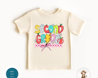 Second Grade School Shirt | First Day of Second Grade | First Day School Photo Shirt | Back to School Shirt
