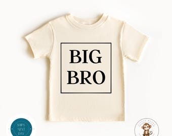 Big Bro Shirt | Big Brother Baby Onesie® | Baby Announcement Shirt | Gift for Brother