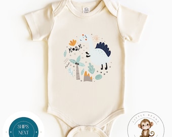Roar Dinosaur Baby Onesie® | Cute Dino Theme Kids Tshirt | Baby Shower Gift