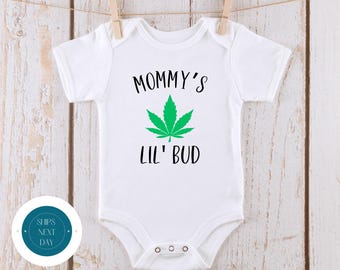Mommys Little Bud Baby Onesie® | Custom Kids Tshirt | Mommys Little Bud Tee