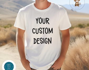 Custom Design Gildan Mens T-Shirt for Elise