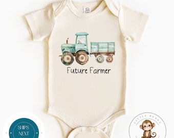 Future Farmer Baby Onesie® | Cute Farm Baby Onesie® | Baby Shower Gift