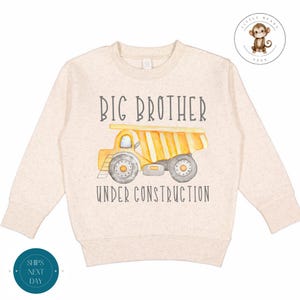 Sudadera de Gran Hermano en Construcción / Camiseta de Gran Hermano / Mono Personalizado de Hermano® / Camiseta de Gran Hermano