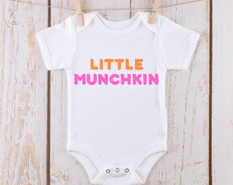 Little Munchkin Baby Onesie® |  Custom Kids Tshirt | Baby Bodysuit | Little Munchkin Tee