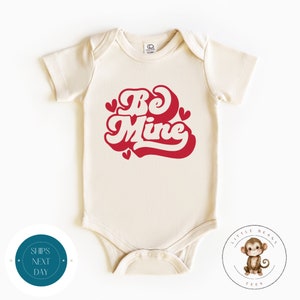 Be Mine Baby Onesie | Valentine Kids Tshirt | Custom Holiday Baby ...