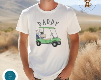 Daddy Golf Gildan Mens T-Shirt | Fathers Day Shirt | Gift for Dad | Dads Birthday