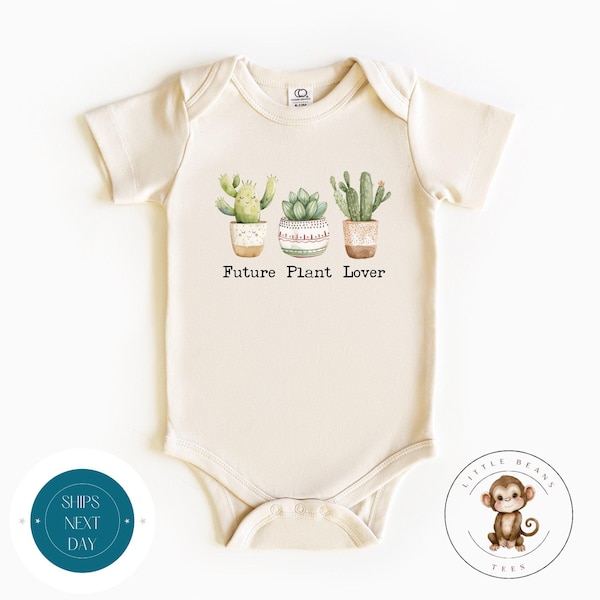 Future Plant Lover Baby Onesie® | Cute Gardening Kids Tshirt | Baby Shower Gift