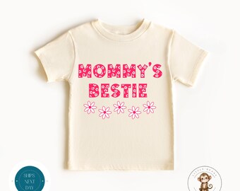 Mamas Girl Daisy Kids Tshirt | Mamas Girl Tshirt | Cute Kids Gift | Cute Mama Tshirt