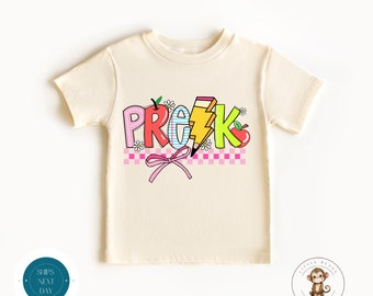Pre-K School Shirt | First Day of Pre-K | First Day School Photo Shirt | Back to School Shirt