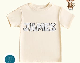 Personalized Golf Doodle Name Shirt | Custom Golf Name Tshirt | Boys Sweatshirt | Girls Tshirt | Sports Themed Shirt