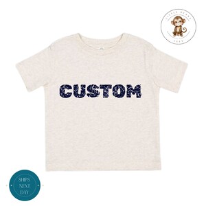Your Custom Design Distressed Baby Onesie® | Personalized Name Onesie® | Baby Shower Gift | Custom Toddler Shirt | Custom Baby Shirt