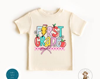 First Grade School Shirt | First Day of First Grade | First Day School Photo Shirt | Back to School Shirt