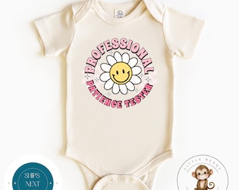 Professional Patience Tester Baby Onesie® | Funny Baby Girl Onesie® | Cute Kids Gift | Baby Shower Gift | Girly Shirt