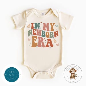 In My Newborn Era Boho Butterflies Baby Onesie® | New Baby Gift | Cute Baby Shower Gift