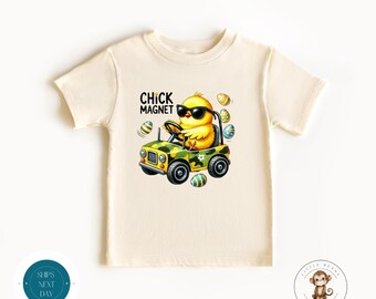 Chick Magnet Easter Boys Tshirt | Camo Chick Easter Kids Sweatshirt | Boys Easter Baby Onesie®