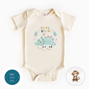 Baby Dinosuar Onesie® | Dino Themed Kids Shirt | Baby Shower Gift