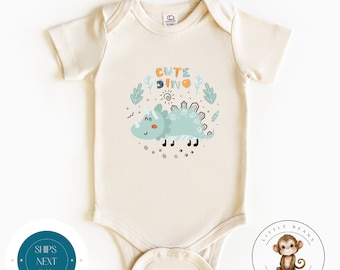 Baby Dinosuar Onesie® | Dino Themed Kids Shirt | Baby Shower Gift