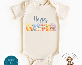 Custom Happy Easter Baby Onesie®, Easter Kids Hoodie, Easter Kids Sweater, Toddler  Easter Tshirt