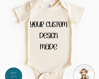 Your Custom Design Baby Onesie® | Personalized Name Onesie® | Baby Shower Gift | Custom Toddler Shirt | Custom Baby Shirt