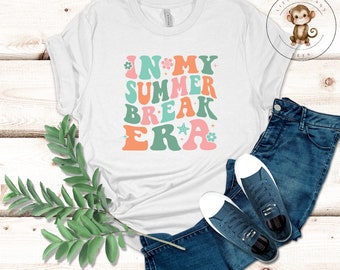 In My Summer Break Era T-Shirt | Cute Mom Shirt | Summer Mom Shirt | Gift for Her