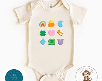 Lucky Charm St Patricks Baby Onesie®  | Cute Kids St Pats Tshirt | St Patricks Day Kids School Holiday Sweatshirt