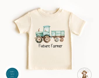 Future Farmer Kids Tshirt | Cute Farm Baby Onesie® | Baby Shower Gift | Custom Kids Gift