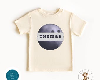 Bowling Name Personalized Name Kids Tshirt | Cute Sports Baby Onesie® | Custom Gift for Kids | Bowling Kids Personalized Sweatshirt