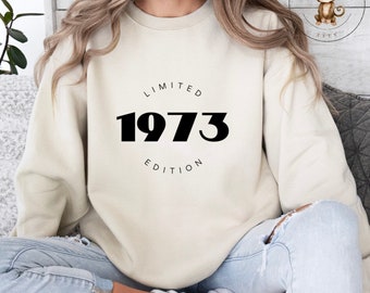 Limited Edition Birthday Year Shirt | Custom Birthday Sweatshirt | Mothers Day Gift | Gift for Her