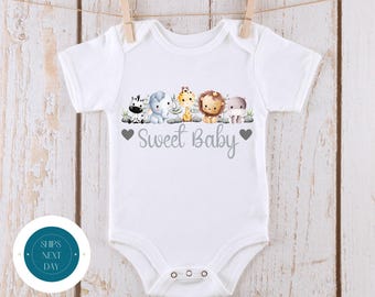 Sweet Baby Onesie® | Custom Kids Tshirt | Cute Baby Animal Onesie®