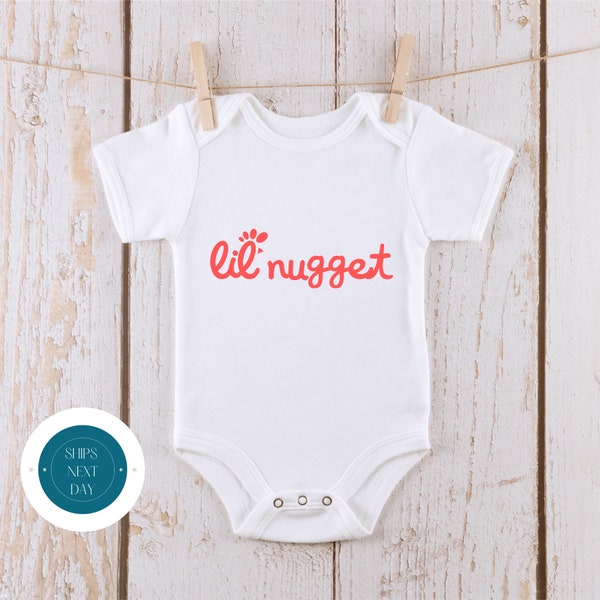 Lil Nugget Baby Onesie® | Cute Funny Baby Onesie® | Baby Shower Gift | Baby Announcement Onesie®